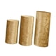 thumbnail image 2 of 3 cubiertas decorativas para pedestal de cilindro. Oro, 2 of 9
