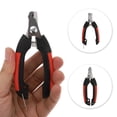 thumbnail image 3 of Cortauñas para mascotas duraderos de Unique Bargains, 1 set con lima para perro y gato, rojo y negro, grande, 3 of 6
