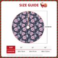 thumbnail image 2 of Rateoe Flowers Pattern Christmas Tree Skirt with Ties , Christmas Tree Decorations, Farmhouse Christmas Decor Xmas Holiday Decorations-48", 2 of 6