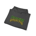 thumbnail image 3 of Creature Skateboard 90s 00s Skulls Green Vintage Classic Skate Hoodie Print - XL / Dark Heather, 3 of 5