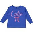 thumbnail image 3 of Inktastic Cutie Pie Pink Boys or Girls Long Sleeve Toddler T-Shirt, 3 of 5