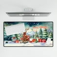 thumbnail image 4 of Merry Christmas Santa Reindeer Antlers Vizsla Sleigh Xmas Winter Holiday Desk Mat Full Keyboard Mouse Pad Vizslas Dog Lover Gifts Idea Large Mousepad - 00023, 4 of 5
