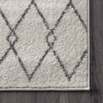 thumbnail image 5 of nuLOOM Mila Moroccan Diamond Area Rug, 9' x 12', Off White, 5 of 9
