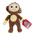 thumbnail image 2 of Cocomelon (3 Pack) JJ Plush Giraffe Monkey & Lion 8" Figures Soft & Cuddly, 2 of 10