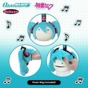 Otamatone Deluxe Musical Instrument Synthesizer for Adults - Hatsune Miku (includes Removable Plush Wig)