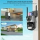 thumbnail image 3 of Cámara de seguridad PTZ para exteriores, videocámara 4K de 8MP con WIFI, Zoom 8X, tres lentes, pantalla Dual de Audio, seguimiento automático, videovigilancia CCTV, 3 of 3