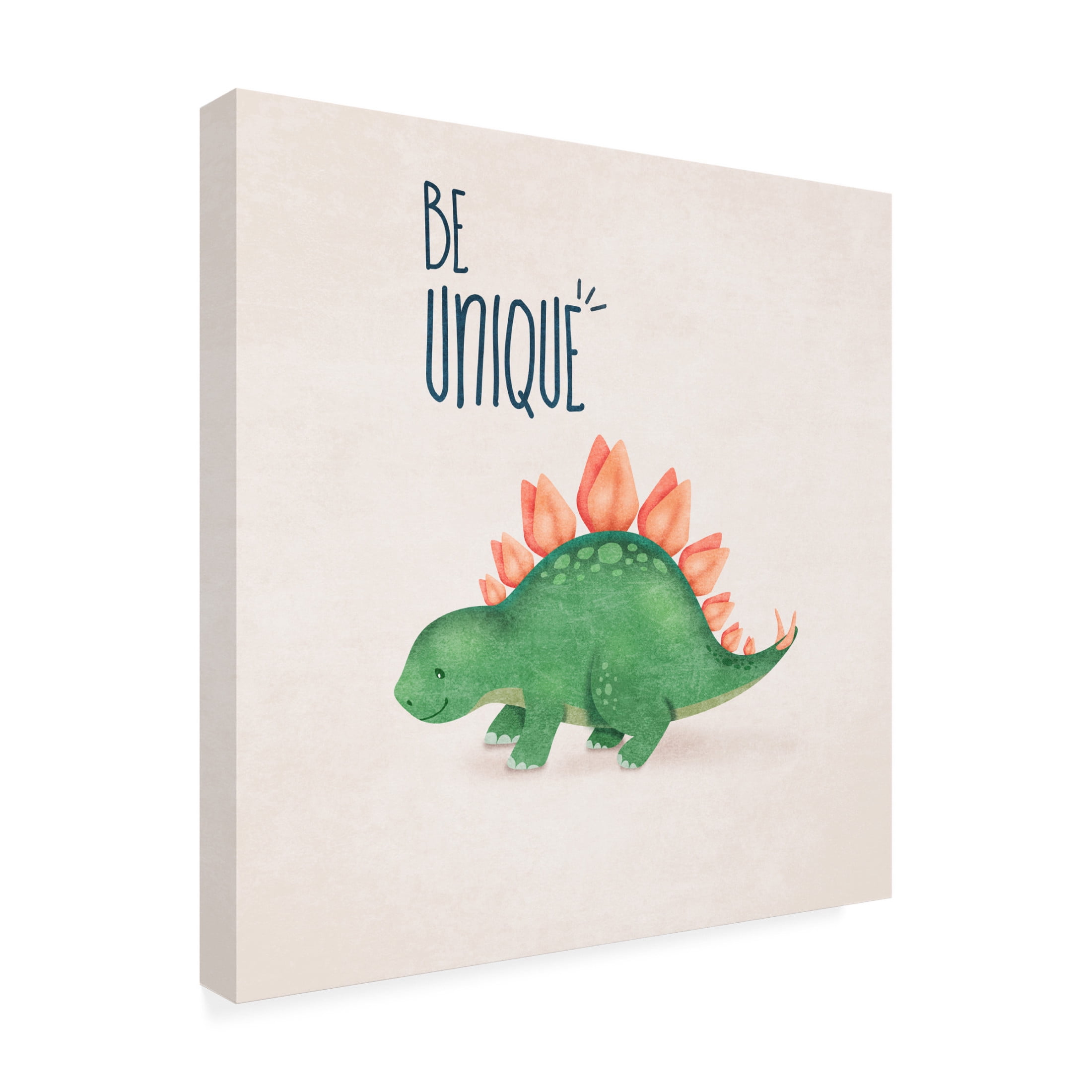 Trademark Fine Art Emel Tunaboylu  Dino Yaprak Sirtli Tatalos Canvas Wall Art
