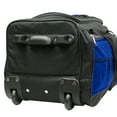 thumbnail image 6 of Hipack 28-Inch Heavy Duty Rolling Duffle Bag - Blue, 6 of 7