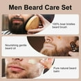 thumbnail image 5 of JVR Beard Care Kit for Men Includes 100% Boar Brush, Oil and Balm Beard Care Daddy Gifts for Men Dad Husband Boyfriend, 5 of 9