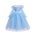 thumbnail image 1 of Vestidos largos de primavera y otoño para niñas Vestidos de princesa Frozen Vestidos de Halloween para niños, 1 of 5