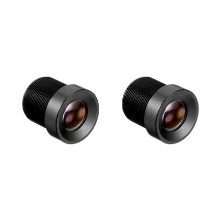 2pcs 12mm 720P F2.0 FPV Camera Lens Wide Angle for CCD Camera