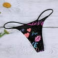 thumbnail image 4 of YDLCAFD Culottes String pour Femmes Sexy Confort Taille Basse Douce, 4 of 5