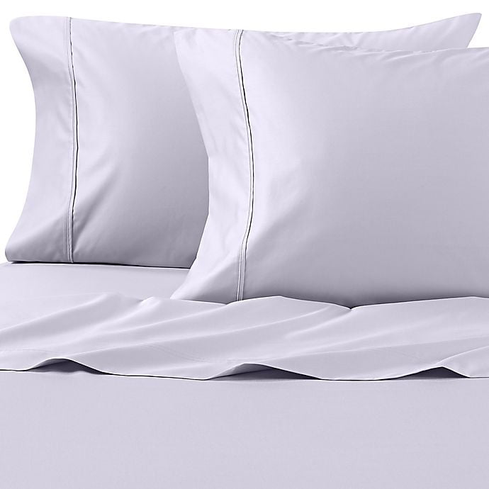 Wamsutta PimaCott Solid 625 Thread Count Queen Sheet Set in Light