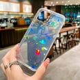thumbnail image 3 of Compatible for iPhone 14 Case Laser Polka Dot Pattern, Cute Glitter Bling Rainbow Holographic Clear Case for Women Girls Soft TPU Shockproof Camera Protective Back Cover Case - Polka Dot, 3 of 6