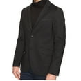 thumbnail image 2 of Perry Ellis NEW Charcoal Black Mens Size 38R Heather Slim-Fit Jacket, 2 of 4