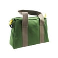 thumbnail image 1 of Small Tool Bag, Canvas Tool Storage Bag, Wide Mouth Tool Bag, Power Tool Organizer Pouch, Large Capacity Multipurpose Zipper Soft Tote Organizer Pouch, for Electrician, Gardening E0W4, 1 of 7
