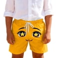thumbnail image 1 of Swim Trunks for Boys Toddler Solid Color Print Breathable Shorts with Pocket 1Pc5, 1 of 7