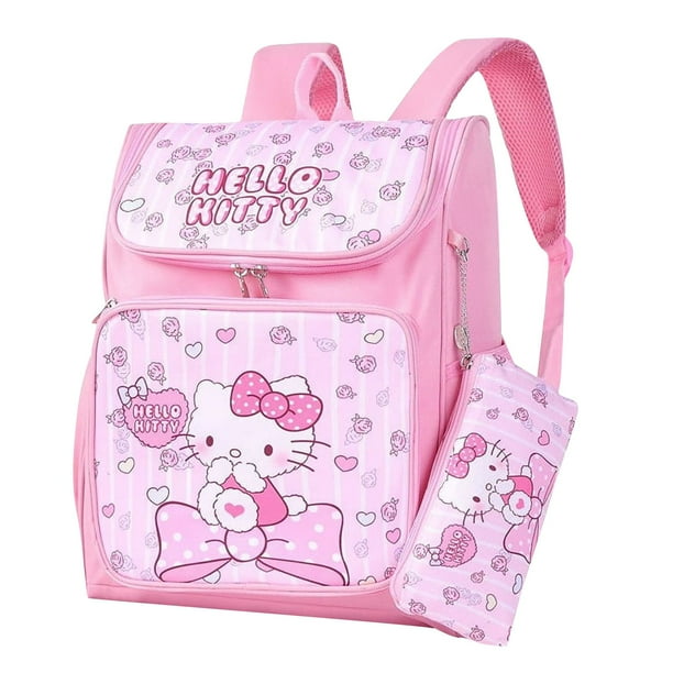 Necessary for the beginning of the semester Cartoon Cute Middle School Student Backpack Backpack, Student Large Capacity Backpack