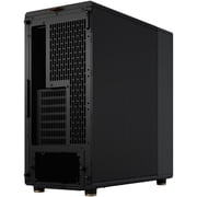Fractal Design North Charcoal Black Chassis with Walnut Front and Mesh Side Panel ATX Mid Tower Computer Case