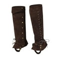 thumbnail image 3 of yuksok Pirate Boot Covers Cosplay Leg Gaiters for Horseback Riding Anime Convention Coffee, 3 of 8