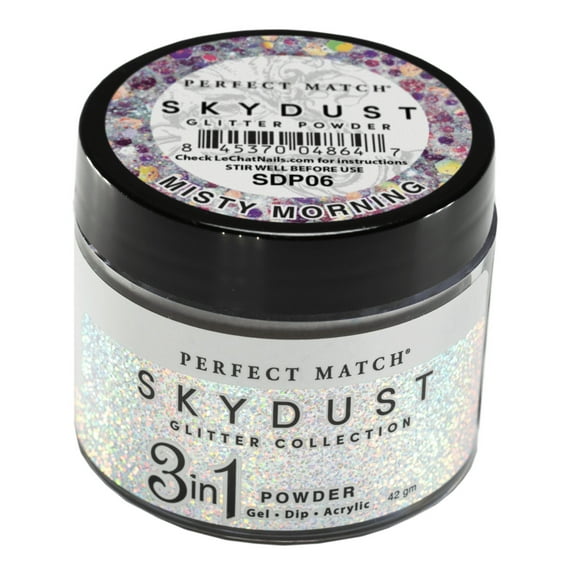 Perfect Match Glitter Powder Skydust Misty Morning 42 gm #SDP06
