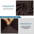 thumbnail image 4 of 2024 5 Seat Corner Sofa Cover Sectional Recliner Corner Sofa Protector for Livingroom Deep Blue, 4 of 11