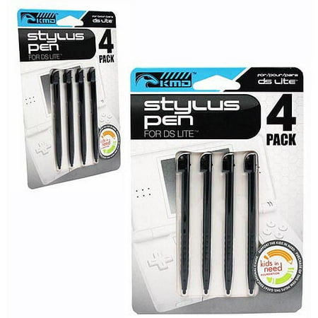 DS Lite Stylus Pen 4 Pack - Black