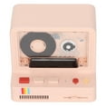 thumbnail image 4 of Reproductor de casete Bluetooth, estéreo portátil, altavoz retro con Bluetooth, compatible con Bluetooth AUX y tarjeta de memoria, color rosa, 4 of 12