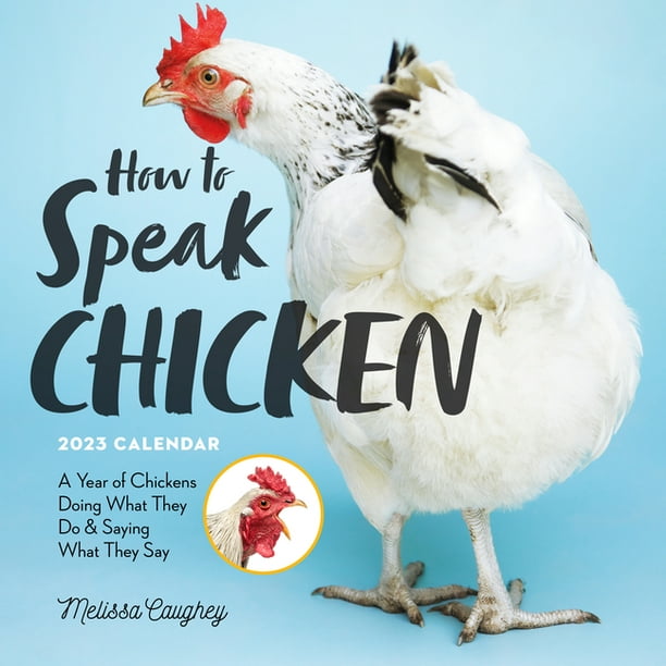 How to Speak Chicken Wall Calendar 2023 (Calendar) - Walmart.com
