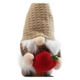 thumbnail image 3 of Way To Celebrate Cream Hat Gnome Decoration, 15 inch height, Multi Color, 3 of 4