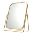thumbnail image 1 of KEINXS Table Desk Makeup Mirror Standing Desk Mirror 360 Swivel Metal Frame, 1 of 8