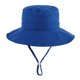 thumbnail image 4 of Sombrero de verano para niños, accesorio de playa para el sol, ala ancha, protección UV con cuerda, gorro de vacaciones para bebés y adolescentes, natación, 4 of 4
