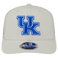 thumbnail image 2 of Men's New Era Stone Kentucky Wildcats Canvas 9SEVENTY Stretch-Snap Adjustable Hat, 2 of 5