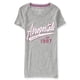 thumbnail image 1 of Aeropostale Womens NYC 1987 Graphic T-Shirt, Gris, X-Large Aeropostale Camiseta gráfica, 1 of 2