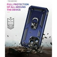 thumbnail image 5 of Entronix Case Designed for Apple iPhone 16 Heavy Duty Case with Built-in Kickstand, Dual Layer Protection with Rotating Holder Ring, Sturdy Case for Apple iPhone 16, Navy, 5 of 5