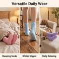 thumbnail image 7 of 8 Pairs Women Warm Fluffy Fuzzy Socks, Microfiber Home Sleeping Slipper Socks, 7 of 7