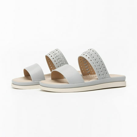 

Cathalem Sandals Summer New Girl Sandals FASHION Casual Shoes Open Toe Slippers Rubber Sandals for Women under 10 Grey 6.50