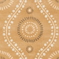 thumbnail image 5 of SAFAVIEH Martha Stewart Living Ogee Dot Spring Melt Wool Area Rug, Curry, 8' x 10', 5 of 7