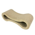 thumbnail image 2 of Tablero rascador para gatos cama para gatitos juguete para jugar de molienda duraderas protección de muebles Madera clara perfecl, 2 of 8
