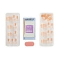 thumbnail image 4 of Impress Press On Toenails, 'Blanc Chic', White French, Short Squoval, 24 Count, 4 of 9
