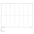 thumbnail image 2 of Shelf Divider Iron White For Wardrobe Home Organization 1Pack 15.7X14X1.6In, 2 of 9