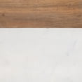 thumbnail image 6 of Foreside Home & Garden White Large Square Marble and Wood Serving Cutting Board, 6 of 6
