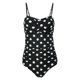 thumbnail image 4 of MKLEKYY Trajes De Baño mujer Natacion Women'S Bandeau Swimsuits Front Swimwear Strapless Ruched Bathing Suits 721, 4 of 6