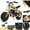 Yellow, variant on FRP DB003 50CC Gas Powered Mini Dirt Bike, Green