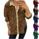 thumbnail image 1 of Sudadera con cremallera para mujer,Blazer informal para mujer, abrigo liso de manga larga con solapa, mezcla de poliéster y elastano, ideal para usar en casa o en la oficina, sopatenor, 1 of 8