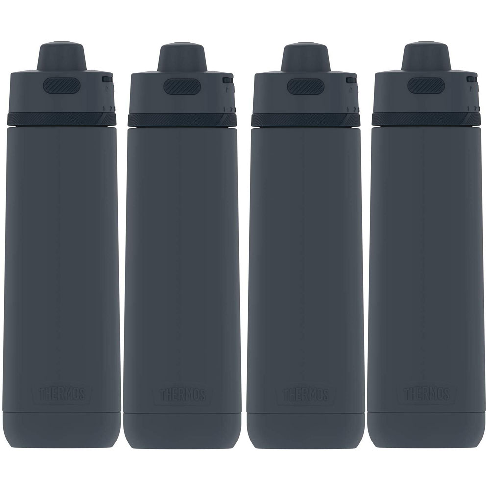 4 Thermos Guardian 24oz Stainless Steel Hydration Bottle, Blue