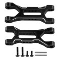 thumbnail image 2 of Milaget 2 Pcs Bras de Suspension avant Compatible Portable Métal Léger Noir, 2 of 9