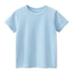 thumbnail image 1 of Gibobby Blusas De Manga Larga Para Niños Verano niño niños niñas manga corta Color sólido Casual Tops para niños ropa(Azul, 3-4 Años), 1 of 4