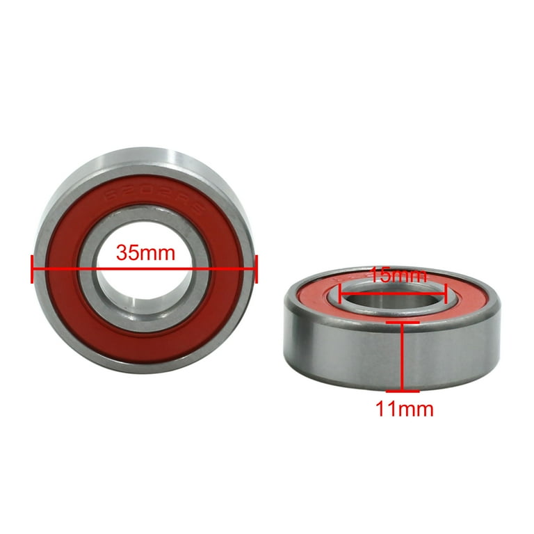 ATN 1202 Self-Aligning Double Row Ball Bearing – 15x35x11mm, US Stock, Steel Construction