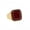 Gold/Red Stone, variant on Mens Rings Stainless Steel Natural Tiger Eye Stone Red and Black Stone Ring-11-Black/Red Stone
